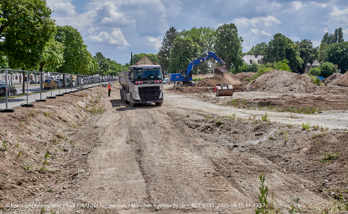 15.06.2023 - Abriss und Neubau der Maikäfersiedlung in Berga am LAim und Neuperlach